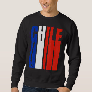 Moletom Bandeira do Chile Orgulho de Bandeira do Chile