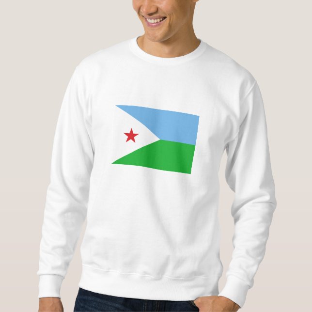 Moletom Bandeira do Djibuti (Frente)