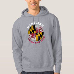 MOLETOM BANDEIRA DO ESTADO DA LINHA ANTIGA MARYLAND