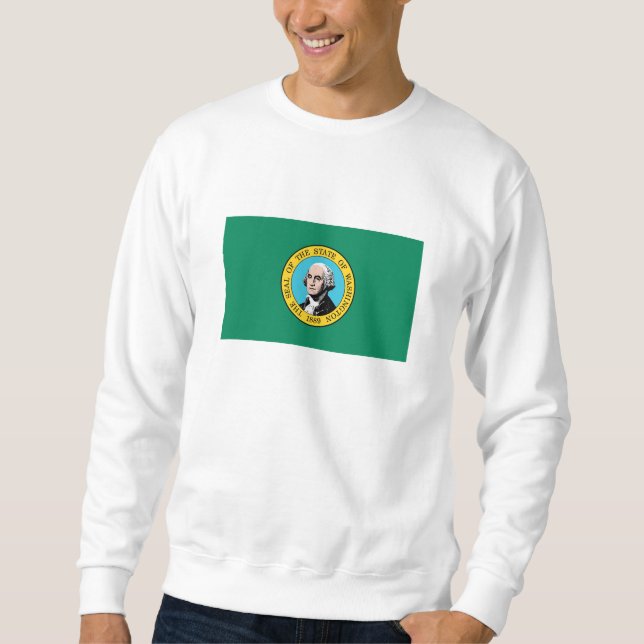 Moletom Bandeira do Estado de Washington (Frente)