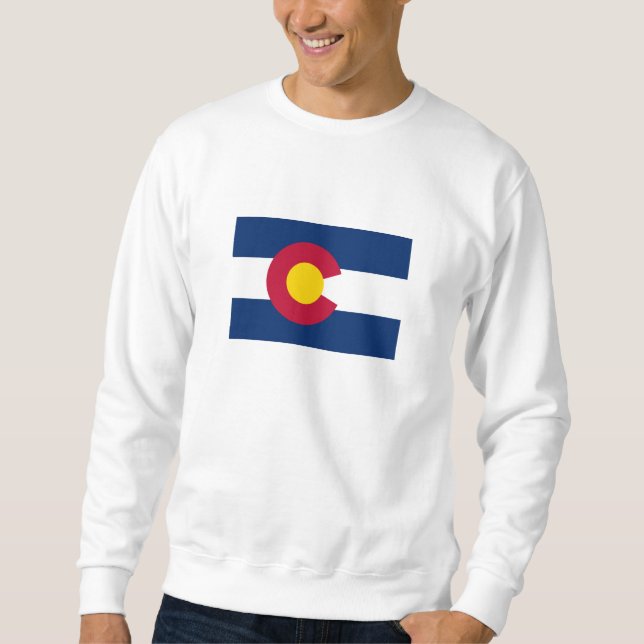 Moletom Bandeira do Estado do Colorado (Frente)