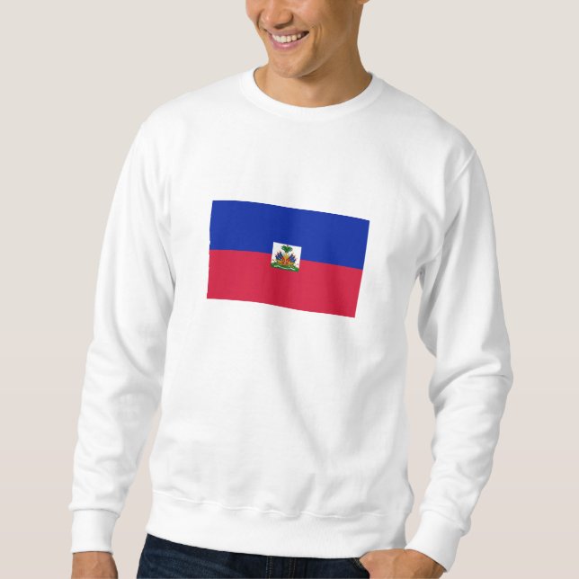 Moletom Bandeira do Haiti (Frente)