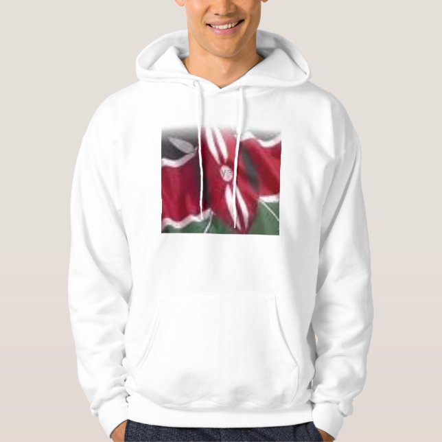 Moletom bandeira do kenyan, kenyan (Frente)