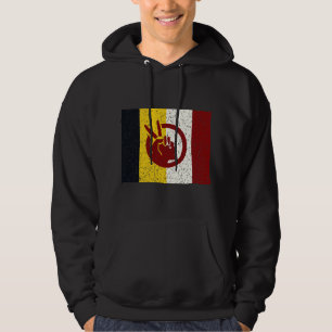 Moletom bandeira do Movimento Indígena Americano