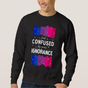 Moletom Bandeira do Orgulho Bi Bissexual Apenas Confusa Pe