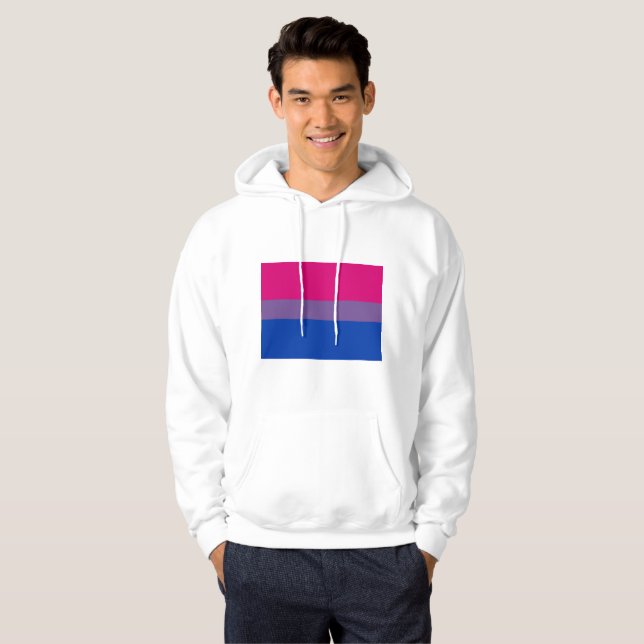 Moletom Bandeira do Orgulho Bissexual (Frente Completa)