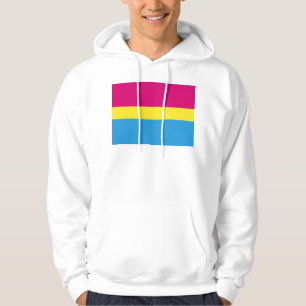 Moletom bandeira do orgulho pansexual SlipperyJoe rosa âmb