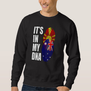 Moletom Bandeira do Patrimônio de DNA Misto Australiano e