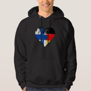 Moletom Bandeira do Patrimônio do Coração da Alemanha e Fi