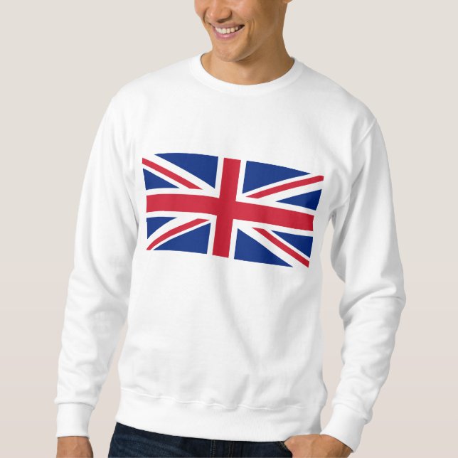 Moletom Bandeira do Reino Unido (Frente)
