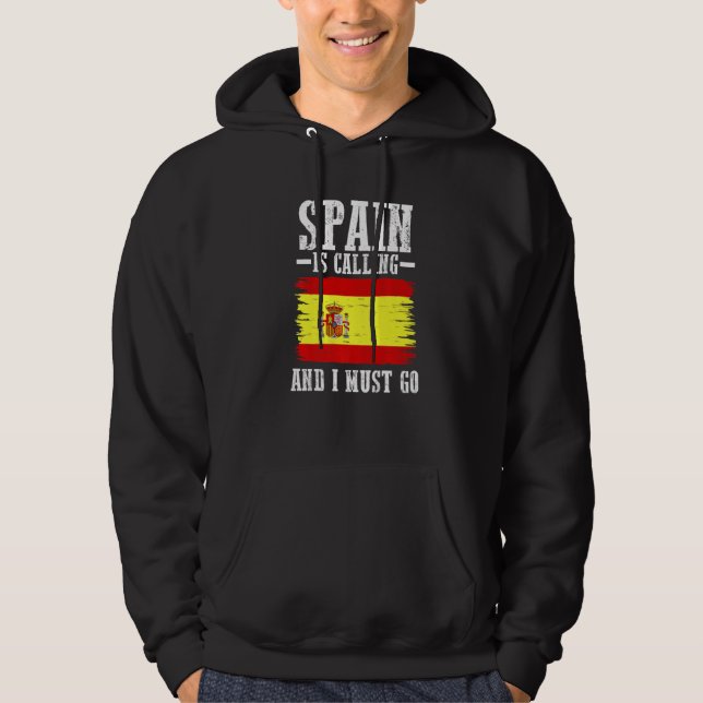 Moletom Bandeira Espanhola Espanha   (Frente)