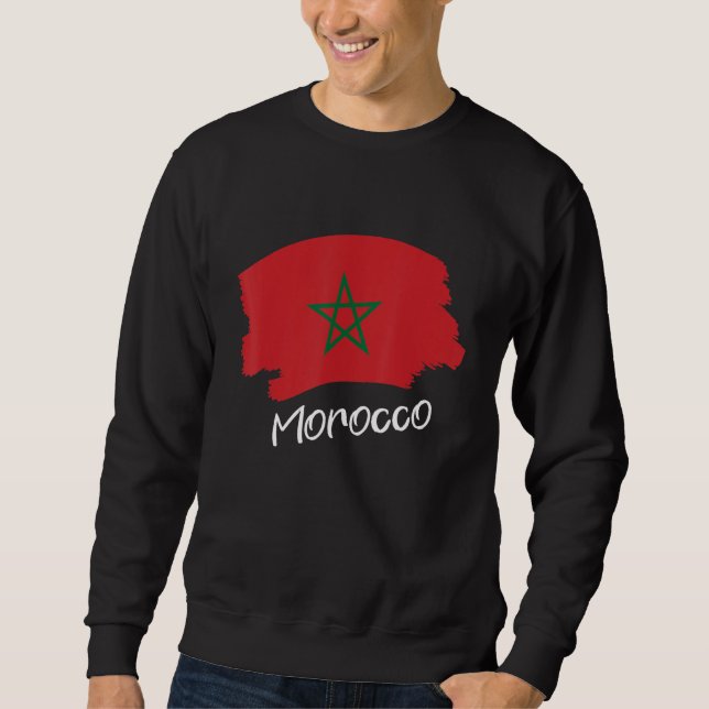 Moletom Bandeira Marroquina Marrocos 1 (Frente)