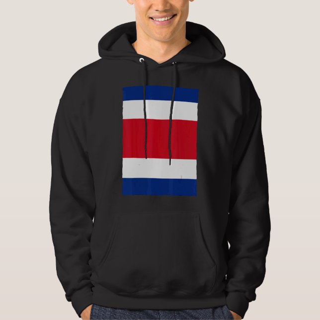 Moletom Bandeira Nacional da Costa Rica (Frente)
