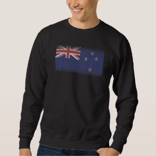 Moletom Bandeira Nacional da Nova Zelândia souvenir para h