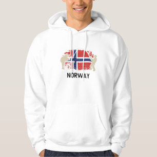 Moletom Bandeira Norueguesa Bandeira da Noruega