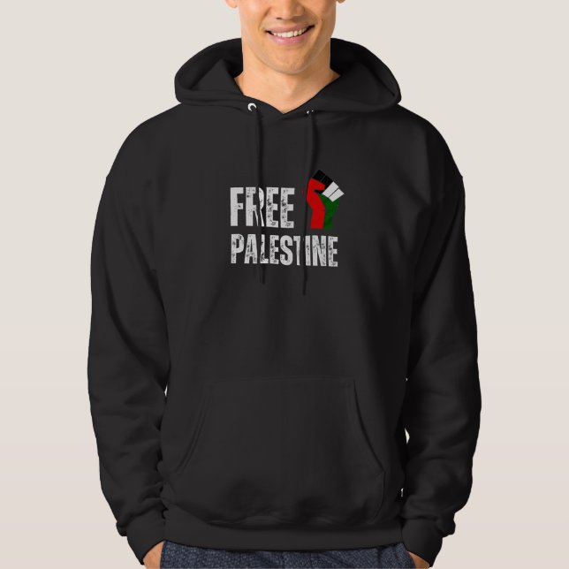 Moletom Bandeira PALESTINA GRATUITA (Frente)