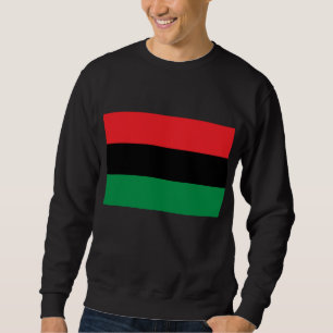 Moletom bandeira pan-africana, história negra afro-america
