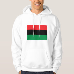 Moletom bandeira pan-africana, história negra afro-america