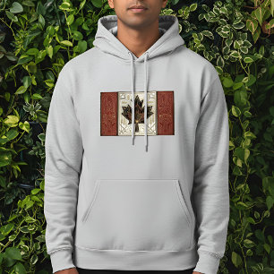 Moletom Bandeira Patrimonial Art Deco Canadá Design do