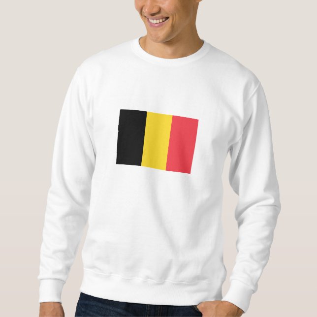 Moletom Bandeira Patriótica Belga (Frente)
