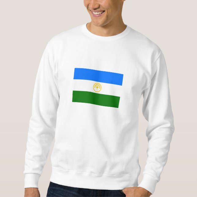 Moletom Bandeira Patriótica de Bashkortostan (Frente)
