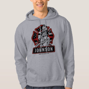 Moletom Bandeira Patriótica do Bombeiro Personalizado