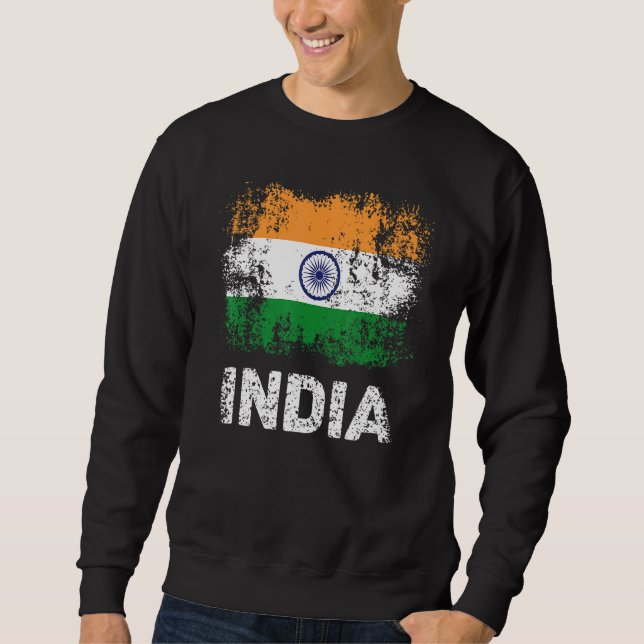 Moletom Bandeira Patriótica Indiana (Frente)