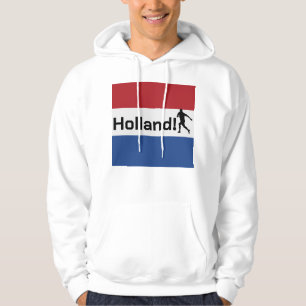 Moletom Bandeira Personalizada de Futebol Holanda Fã