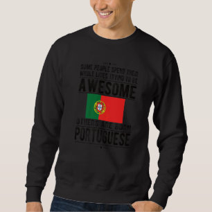 Moletom Bandeira Portuguesa Impressionante Raízes Portugue