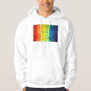 Moletom Bandeira tie-dye da SlipperyJoe's arco-íris pressi