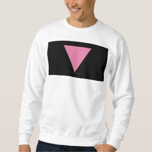 Moletom bandeira triângulo rosa SlipperyJoe's símbolo rosa