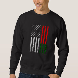 Moletom Bandeira Vintage América EUA Orgulho Português Por
