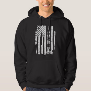 Moletom Bandeira Vintage Apollo 11 Foguete Saturno V Espaç