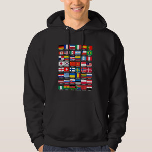 Moletom Bandeiras Dos Países Do Mundo - Internacional