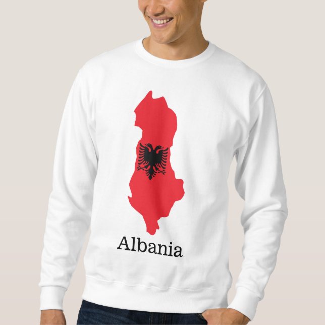 Moletom Bandeiras e países Albânia (Frente)