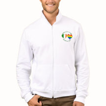 Bandeiras Orgulhosas do Coração Irlandês e Gay Org