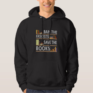 Moletom Banir Os Fascistas Salvar Os Livros Verme De Livr