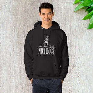 Moletom Banir Pessoas Estúpidas Não Cães Hoodie