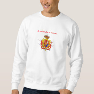 Moletom Banner branco vermelho Grão-Ducado da Toscana