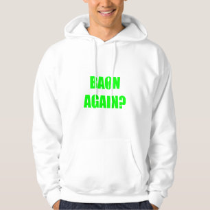 Moletom Baon Novamente? Texto Verde Unisex