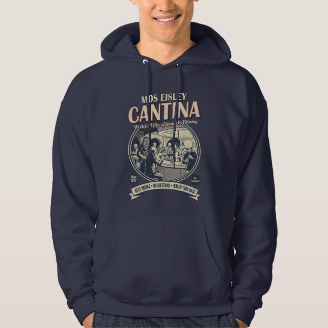 Moletom Bar do Retro Outpost da Cantina Mos Eisley (Frente)