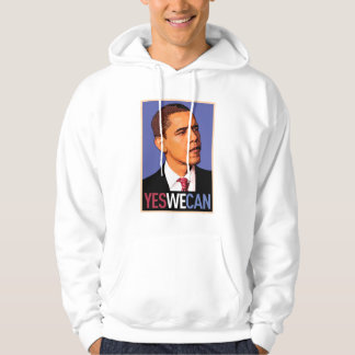 Moletom Barack Obama "sim nós podemos" camisola encapuçado