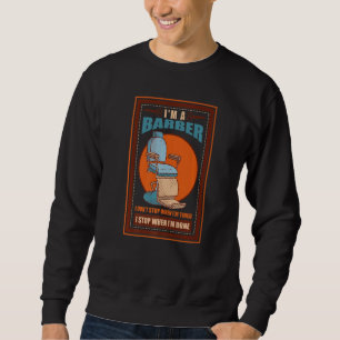 Moletom Barber Barbershop Hair Stylist Hairdresser Haircut