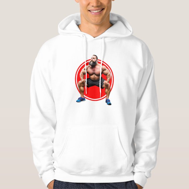 Moletom Barbudo Musculoso (Frente)