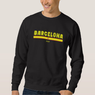 Moletom Barcelona Espanha Bandeira Espanhola Espana Souver