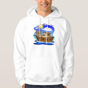 Moletom Barco de Pesca Cartoon