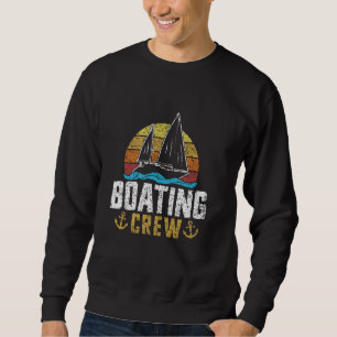 Moletom Barco Tripulante Capitão Barco Iate Barco