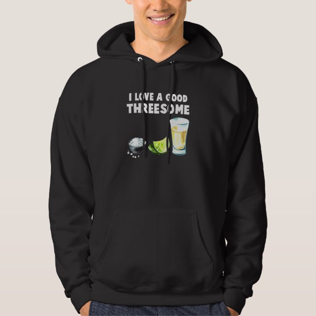 Moletom Barman, Eu Adoro Um Bom E Triste Bartender Bebendo (Frente)