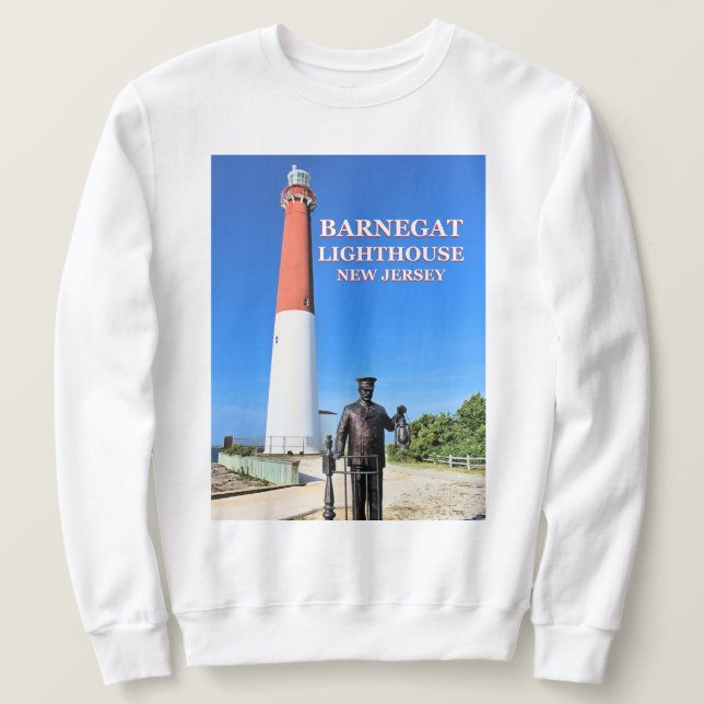 Moletom Barnegat Lighthouse, New Jersey Sweatshirt (Frente do Design)