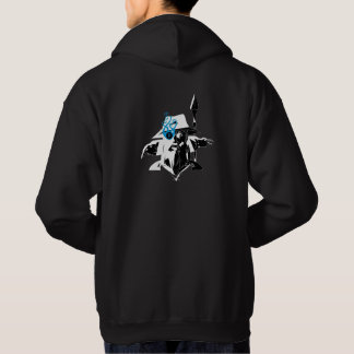 Moletom Barras Cinzentas Hoodie Preto